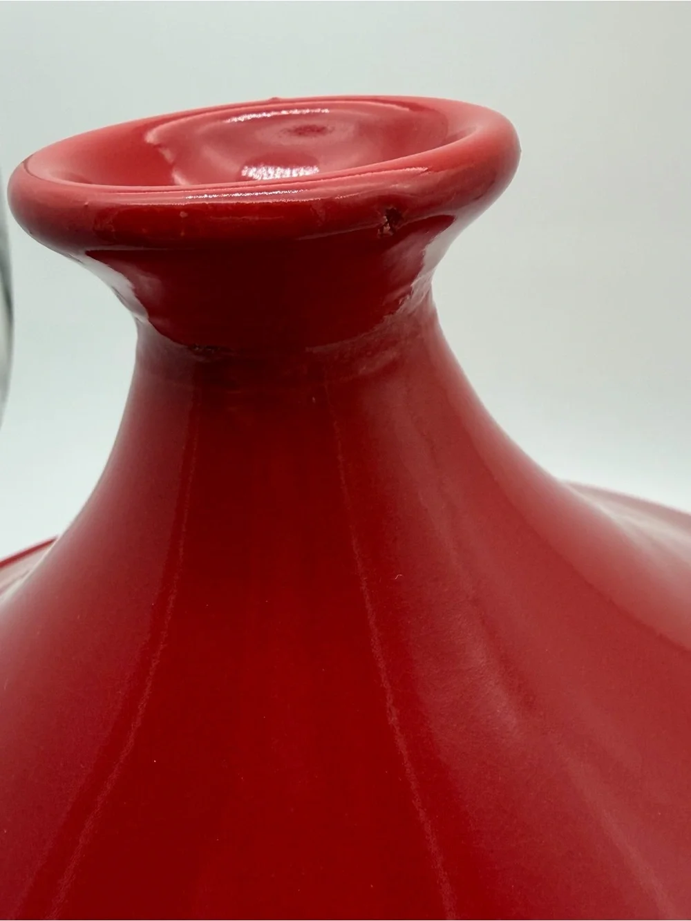 Emile Henry Flame Ceramic Tagine 3.7 Qt Baking Dish Red 55.32 NWOB